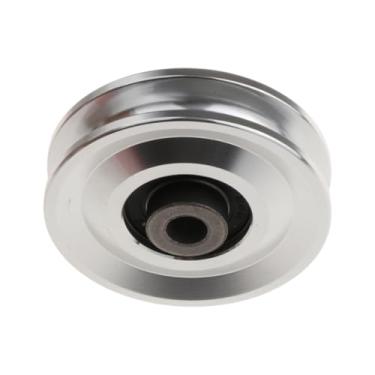 Imagem de Vaveren Polia de rolamento fitness, substituição de roda, equipamento de exercício de baixo ruído, leve, treinamento de força, prático, liga de alumínio, 7 Centímetros