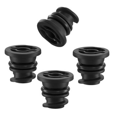 Imagem de COOSKIN Bujão de drenagem de óleo de motor de carro ABS 4 peças para AUDI VW SKODA SEAT OE 06L103801