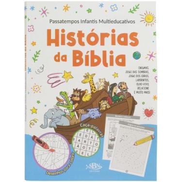 Imagem de Livro - Histórias Da Bíblia. Passatempos Infantis