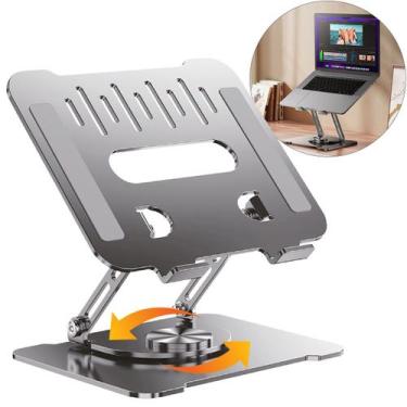 Imagem de Suporte Mesa Apoio Base Stand Notebook Articulado Ajustável  Ergonômic