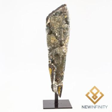 Imagem de Geodo de Ágata na Base de Metal Pedra Natural - New Infinity