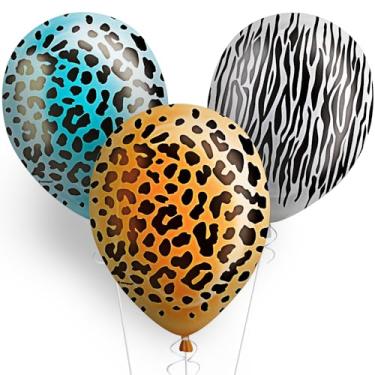 Imagem de Balões de LED com impressão animal de 25,4 cm, sortidos 5 unidades