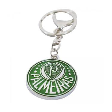 Imagem de Chaveiro De Metal com Brasão De Time - Palmeiras - Mileno