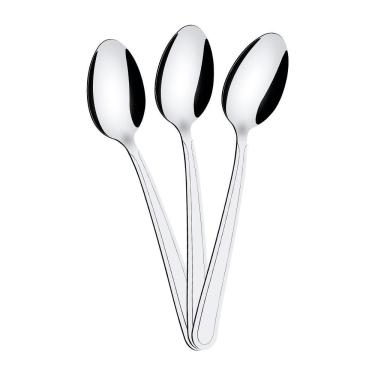 Imagem de Kit - 12 Colheres De Sopa Búzios Em Aço Inox Cibag - Tramontina 23763000