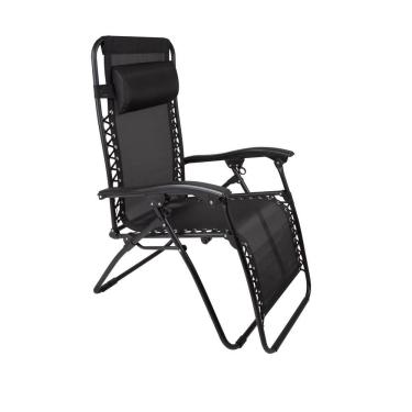Imagem de Cadeira Reclinável 21 Posições Preta Mor