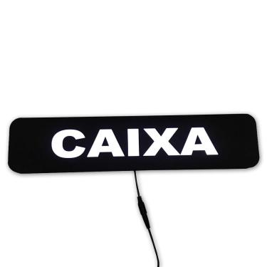 Imagem de Painel Letreiro Led Luminoso Sinalização Caixa 45x10