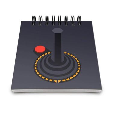 Imagem de Bloco De Anotações Joystick Retrô