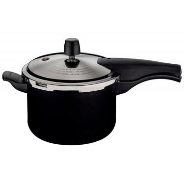 Imagem de Panela Pressão 4,5 L Tramontina Vancouver Antiaderente Preto