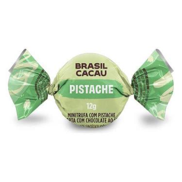 Imagem de Kit 3 Minitrufas Ao Leite Pistache 12g Brasil Cacau
