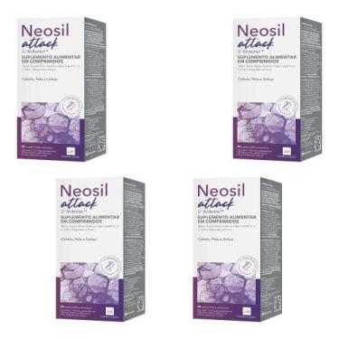 Imagem de Kit Neosil Attack Com 4 Caixas De 30 Comprimidos Revestidos Cada - USK
