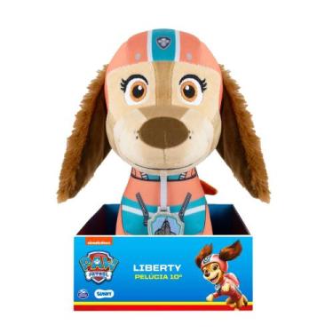 Imagem de Brinquedo Pelúcia Da Liberty De 25cm Patrulha Canina Sunny, Colorido