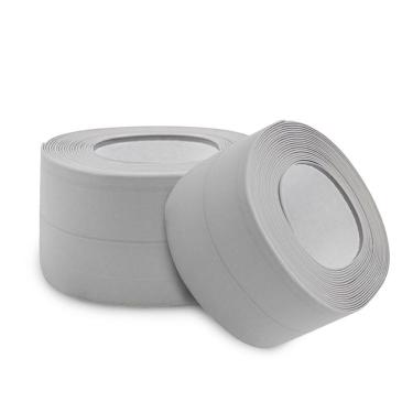 Imagem de Fita De Vedação Adesiva Porta Janela Protetor 3 Metros X 3,5cm Cor:Cinza