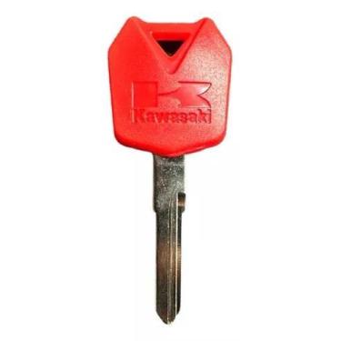 Imagem de Chave Kawasaki Ninja Dois Friso Vermelha - FERREIRA FS
