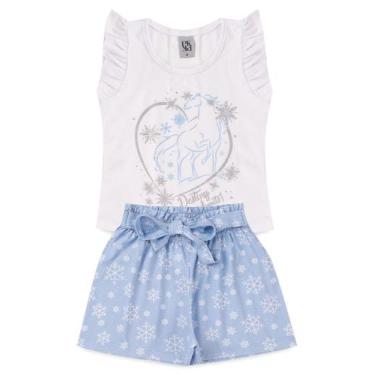Imagem de Conjunto infantil feminino frozen -tamanho p - LOLITA BABY