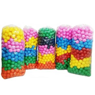 Imagem de Bolinhas para piscina - 500 Bolas - locação brinquedos  - Valentina