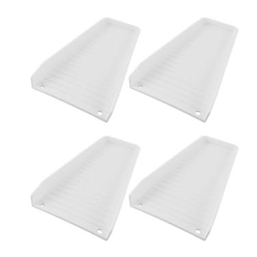 Imagem de Eujgoov Rotas de Chuva de Bloqueio de Downspout Extender para Proteger a Base para Todos Os Tipos de Material Plástico do Rebaixamento (Branco)