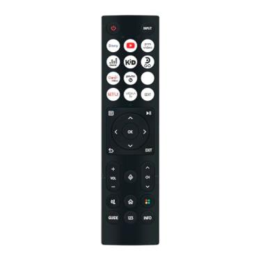 Imagem de Controle remoto de substituição por voz Commander compatível com Hisense 65A6NV 4K Smart VIDAA TV