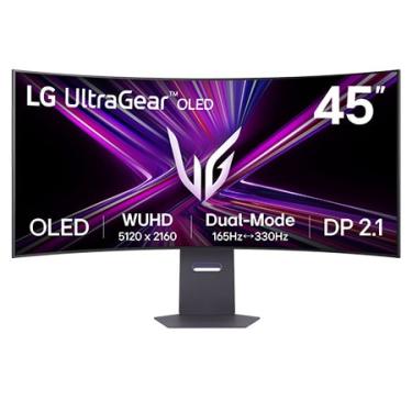 Imagem de Monitor LG OLED UltraGear™ 45GX950A 45",Dual-Mode 5K2K, 0,03ms (GtG), DisplayHDR True Black 400, NVIDIA G-SYNC, AMD FreeSync Premium Pro, Vesa  - 45GX950A-B