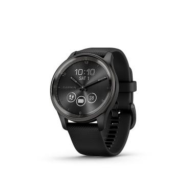 Imagem de Garmin - vívomove Trend Hybrid Smartwatch 40 mm polímero reforçado com fibra - aço inoxidável ardósia-010-02665-00