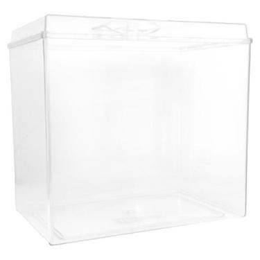 Imagem de Pote Acrílico Retangular 13,8 Litros Cereais Grãos Temperos - ExPote