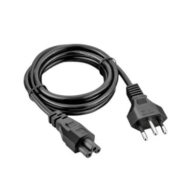 Imagem de Cabo Tripolar de Energia 1,5m Padrão NBR 14136 para Fonte de Alimentação 10A