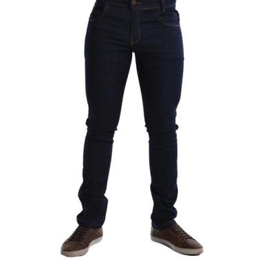 Imagem de Calça Jeans Masculina Trabalho Com Elastano Azul - Fardas Uniformes,  
