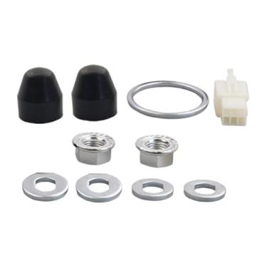 Imagem de Generic Kit de porcas para motor de cubo de bicicleta elétrica, peças confiáveis, parafusos de eixo para motor de bicicleta elétrica para ciclismo, esportes, M16