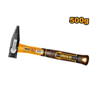 Imagem de Martelo Pena com Cabo de Fibra Emborrachado 500g INGCO