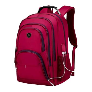 Imagem de Mochila Notebook Executiva Masculina Reforçada c/ Usb E Fone