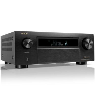 Imagem de Receiver Denon AVR-X6800H 11.4 WiFi Bluetooth com HEOS Integrado DolbyAtmos DTS:X IMAX Enhanced e Auro 3D 8K