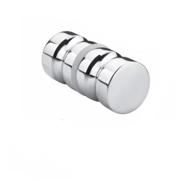 Imagem de Maçaneta de porta de liga de alumínio, maçaneta de vidro para banheiro, janela de armário de chuveiro, ferragens de armá