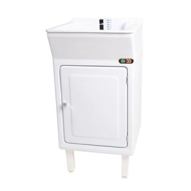 Imagem de Tanque de Lavar Roupa Fiberblu Viena 20L Branco