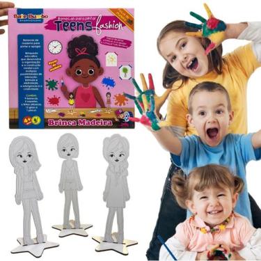 Imagem de Teens Fashion Bonecas para Pintar e Brincar - Bate Bumbo