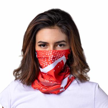 Imagem de Bandana Faixa Tube Band Esportiva E02 FPS UV50+ Muvin - Proteção Solar, Confortável, Elástica e Compacta para Esportes ao Ar Livre - Caminhada - Corrida - Ciclismo (Vermelho)