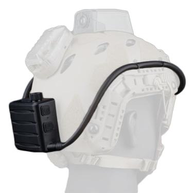 Imagem de Let Me Be Kits De Ventilador Antiembaçante Airdefog Goggles, Desembaçador Para Óculos Com Botão Turbo De Ventilador, Conector De Mangueira Magnética E Botão De Velocidade Permitem 6 A 10 Horas De A