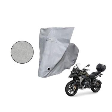 Imagem de Capa Protetora Moto BMW GS 1200 ADV com Baú/ Bauleto Cinza - Kahawai, 