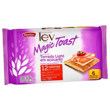Imagem de Lev Magic Toast Light 144g - Marilan - ** PEC MARILAN