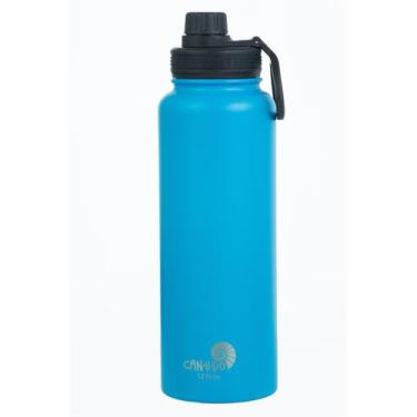 Imagem de Garrafa Inox 1.2L Trilha                - CAN.U.DO, Azul Céu