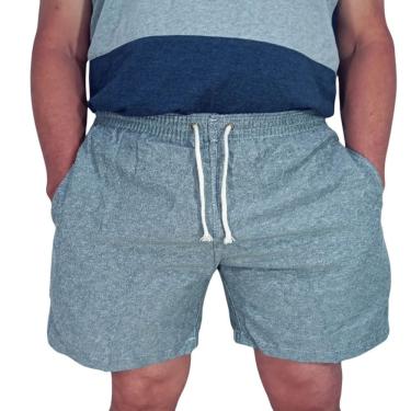 Imagem de Short Masculino Casual Bermuda Curta de Linho