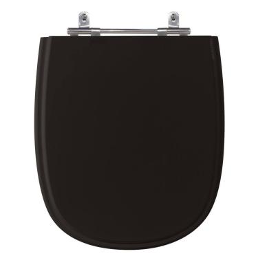 Imagem de Assento Sanitário Icasa Sabatini Preto MDF Laminado