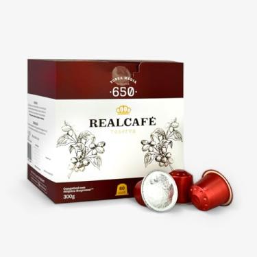 Imagem de CAFÉ ESPECIAL EM CÁPSULA REALCAFÉ RESERVA 650 - TORRA MÉDIA - CAIXA COM 60 UNIDADES