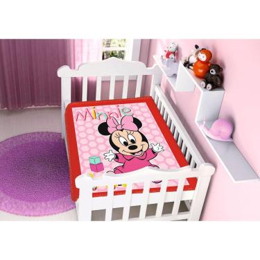Imagem de Cobertor bebê antialérgico jolitex disney minnie patinhos