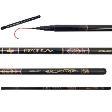 Imagem de Vara Telescópica Albatroz New Arizona 2,10 Metros - 32% Carbono - Alba