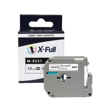 Imagem de Fita rotuladora / etiquetadora compatível brother pt-70 / pt-80 - X-FU