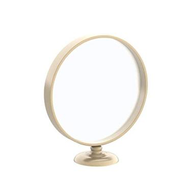 Imagem de WYUYIWH Espelho de maquiagem - Espelho de penteadeira de mesa com espelho de maquiagem espelho de luz de preenchimento de maquiagem espelho de princesa de casamento (cor: A)