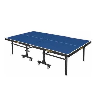 Imagem de MESA DE PING PONG C/ RODAS E PAREDÃO MDF 25mm 1008 KLOPF