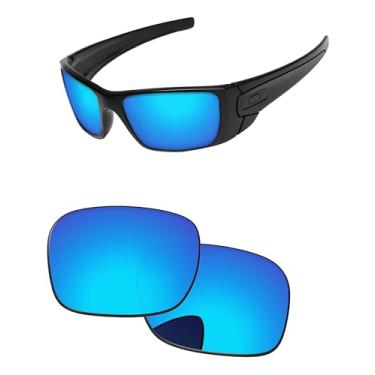 Imagem de PapaViva Lentes de substituição para óculos de sol Oakley Fuel Cell OO9096 60 mm, Azul gelo, Fuel Cell