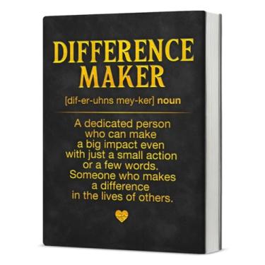 Imagem de Caderno de Diário, Presente para Criador de Diferenças, Presente de Apreciação do Funcionário, Caderno de Escrita com Definição de Criador de Diferenças para Colegas de Trabalho, Chefe Mentor, Líder