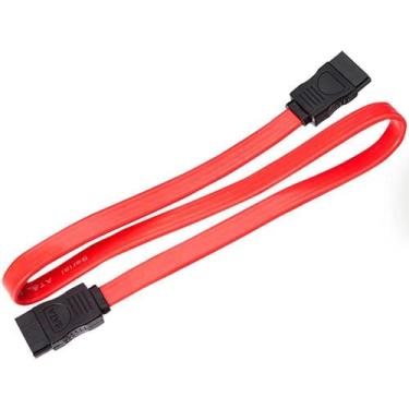Imagem de Cabo SATA Hayom 40CM Vermelho - CB1165