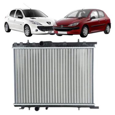 Imagem de Radiador peugeot 206 / 207 / hoggar (todos modelos) / 307 1.6 / citroe